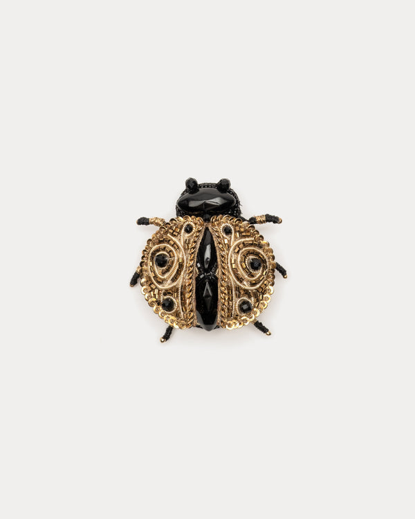 Ladybug Brooch - Gold Brooch Frances Valentine
