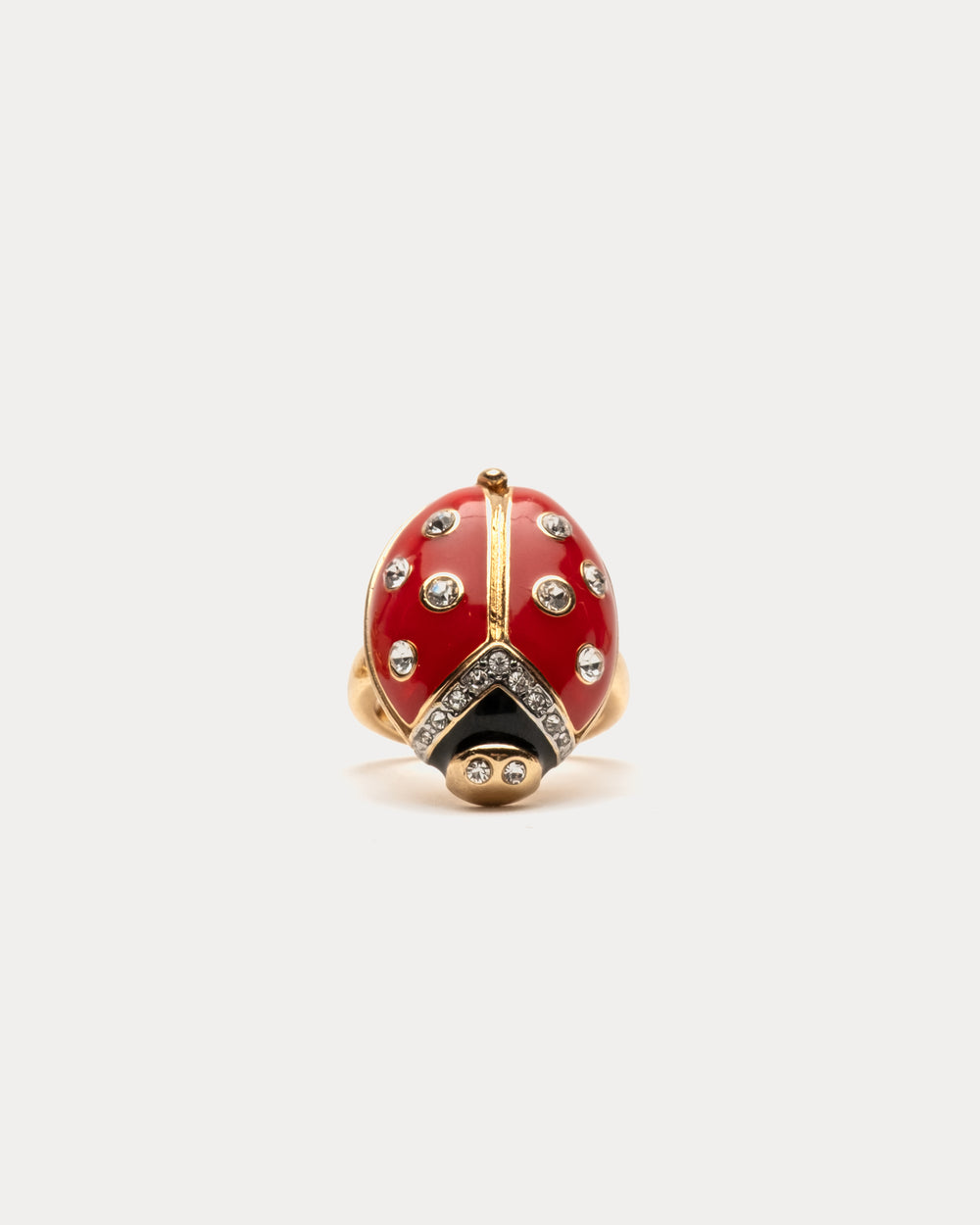 Ladybug Ring - Red Ring Kenneth Jay Lane