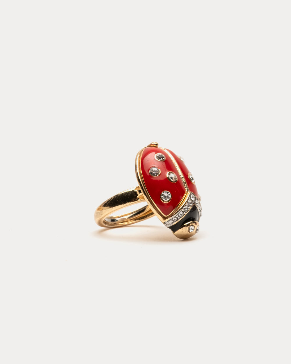 Ladybug Ring - Red Ring Kenneth Jay Lane