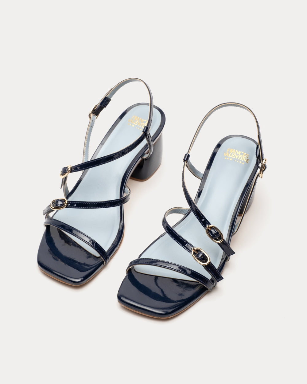 Lexi Heel - Navy Heels Frances Valentine