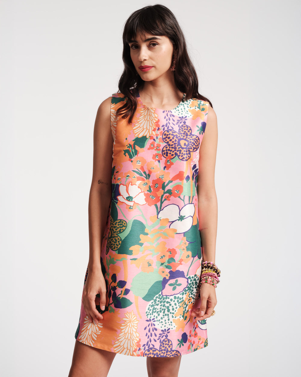 Lily Shift Dress - Botanical Bash Dresses Frances Valentine