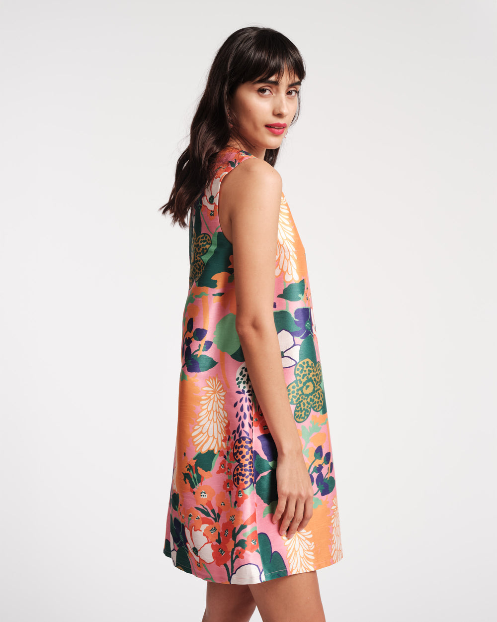 Lily Shift Dress - Botanical Bash Dresses Frances Valentine