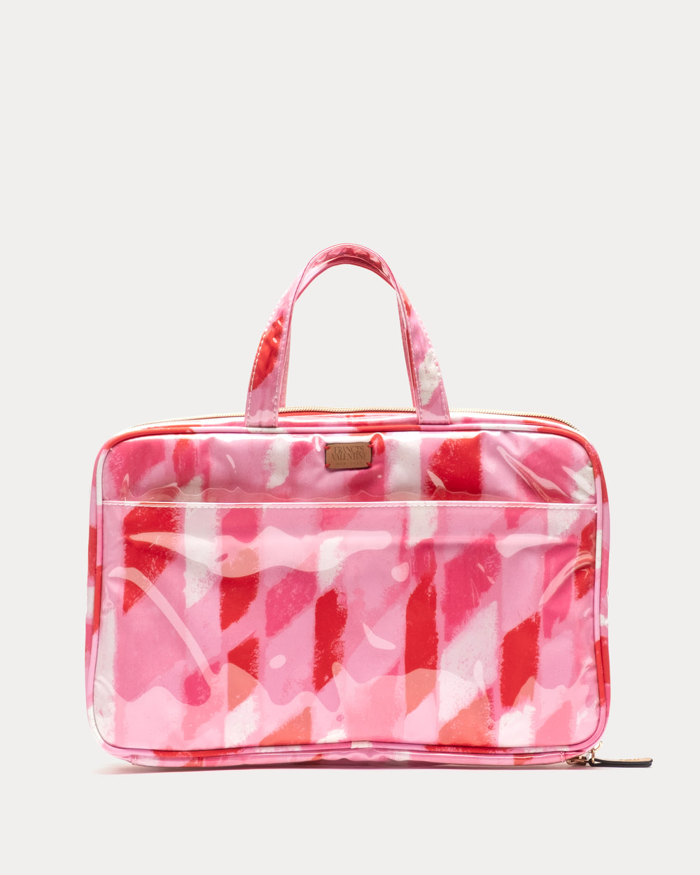 Hanging Travel Cosmetic Case - Lipstick Lattice Large Cosmetic Frances Valentine