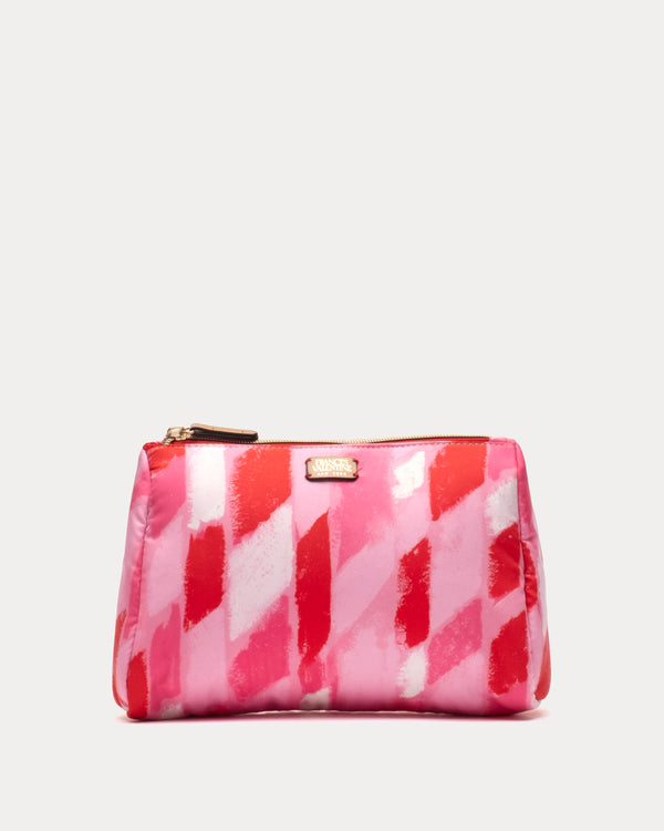 Large Cosmetic Case - Lipstick Lattice Large Cosmetic Frances Valentine