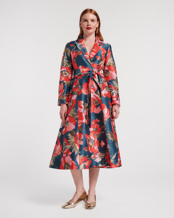 Lucille Wrap Dress - Paradise Poppy Dresses Frances Valentine