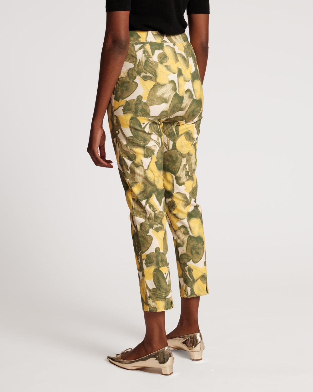 Lucy Cigarette Pant - Pear Blossom Pants Frances Valentine