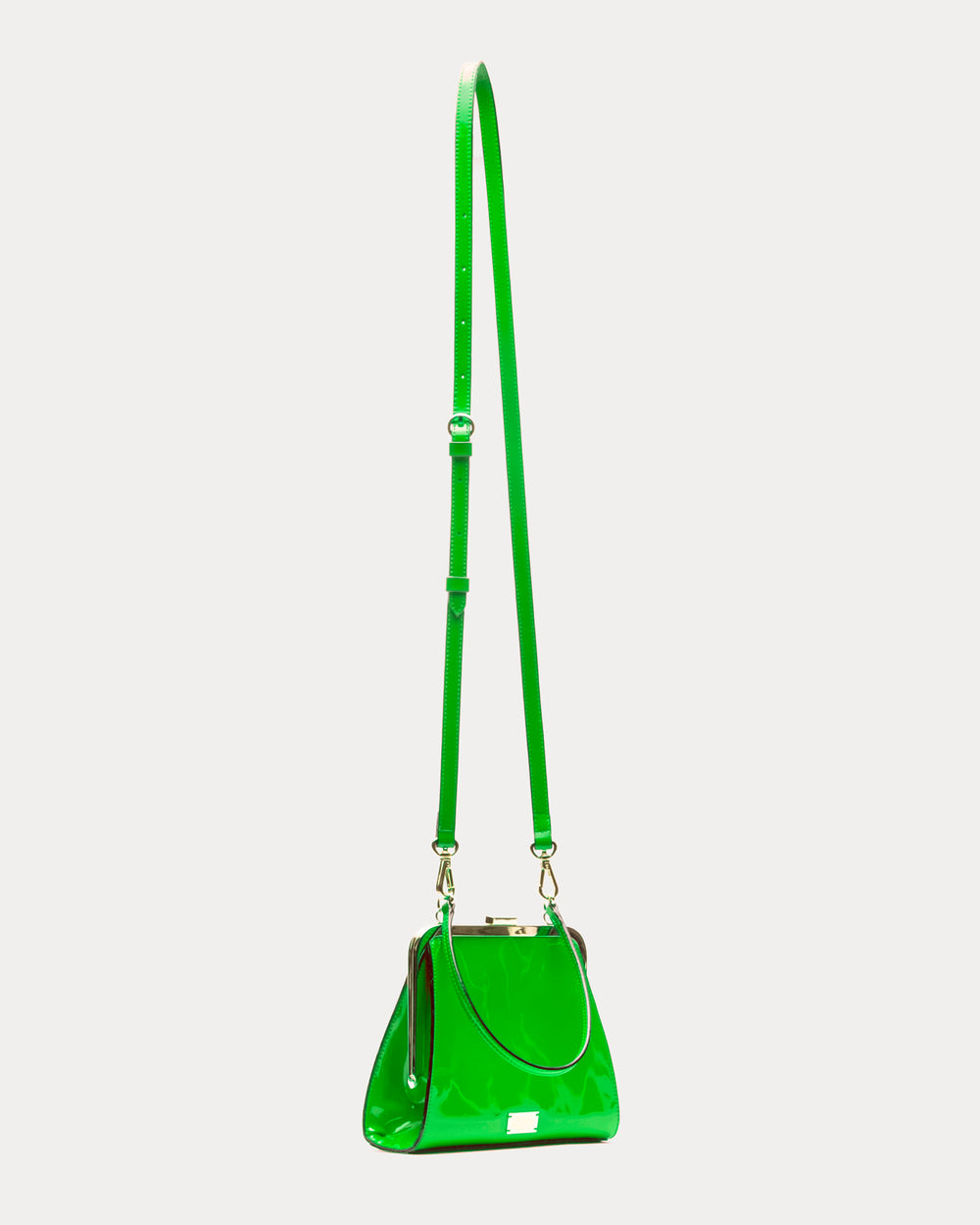 Lulu Frame Bag - Green Evening Bag Frances Valentine
