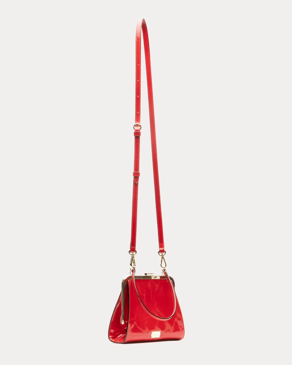 Lulu Frame Bag - Red Evening Bag Frances Valentine