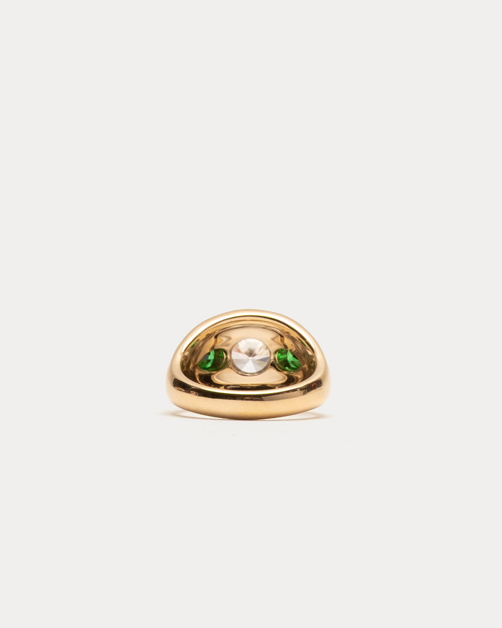 Luna Nera Cocktail Ring - Black Ring MOMA'S EYE