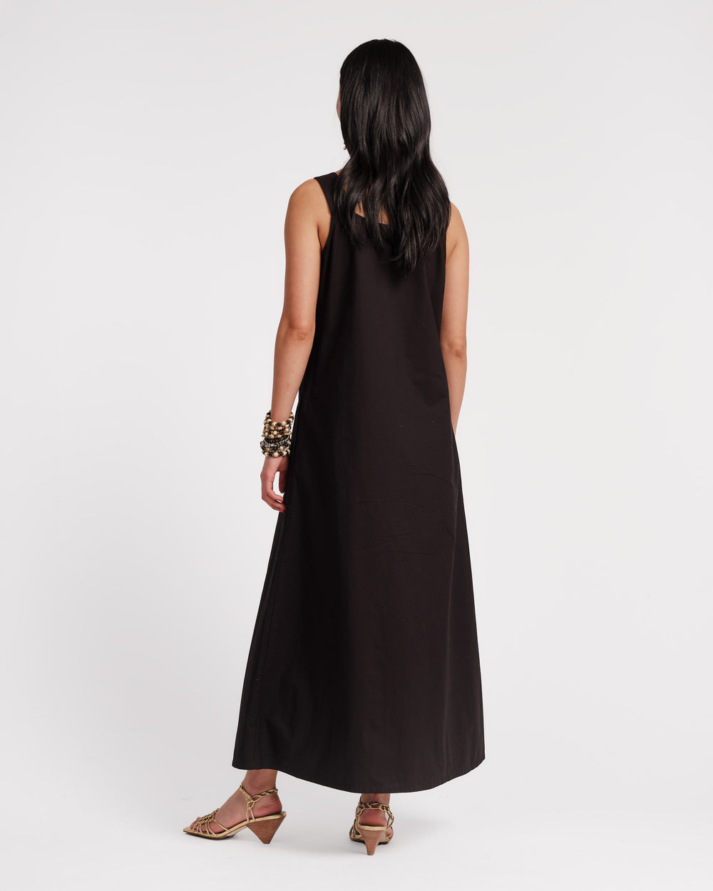 Lynda Maxi Dress - Black Dresses Frances Valentine