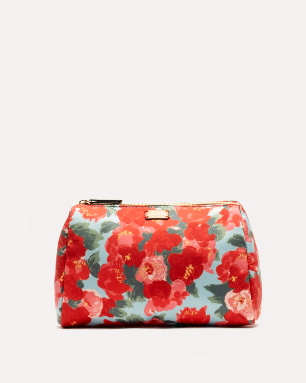 Large Cosmetic Case - Peony Print Large Cosmetic Frances Valentine