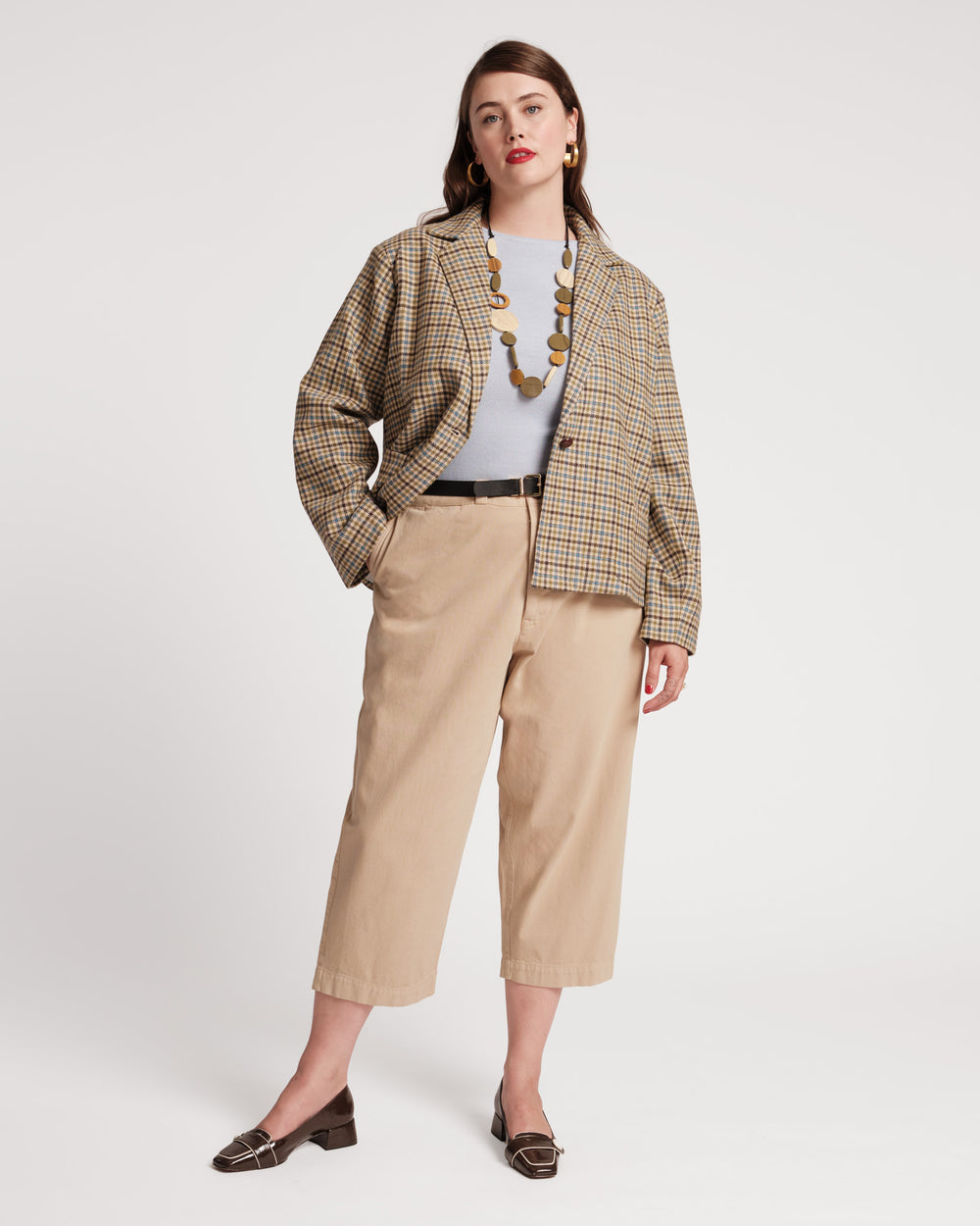 Max Wool Jacket - Baby Houndstooth Coats & Jackets Frances Valentine
