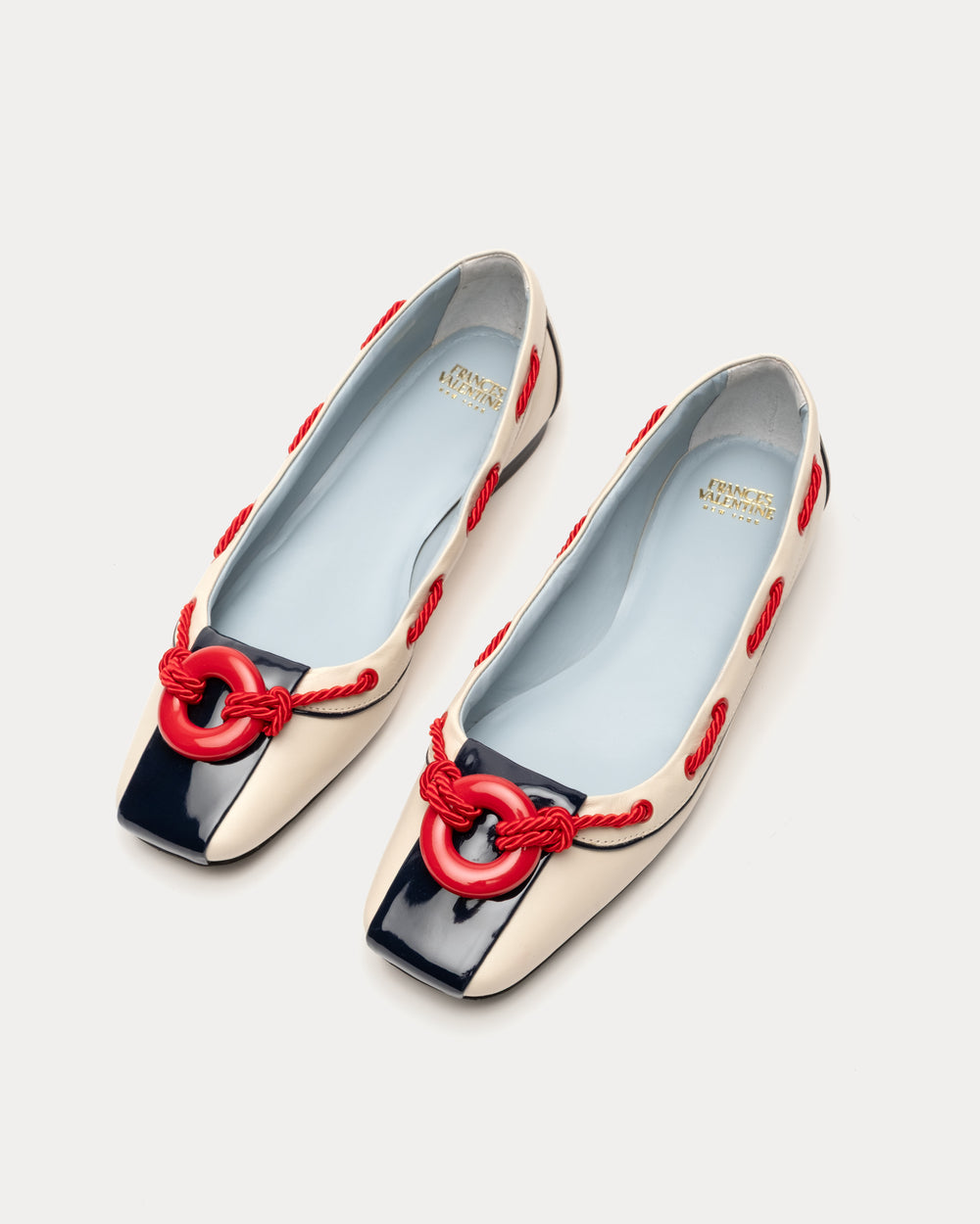 McCoy Boat Shoe - Nautical Leather Flats Frances Valentine