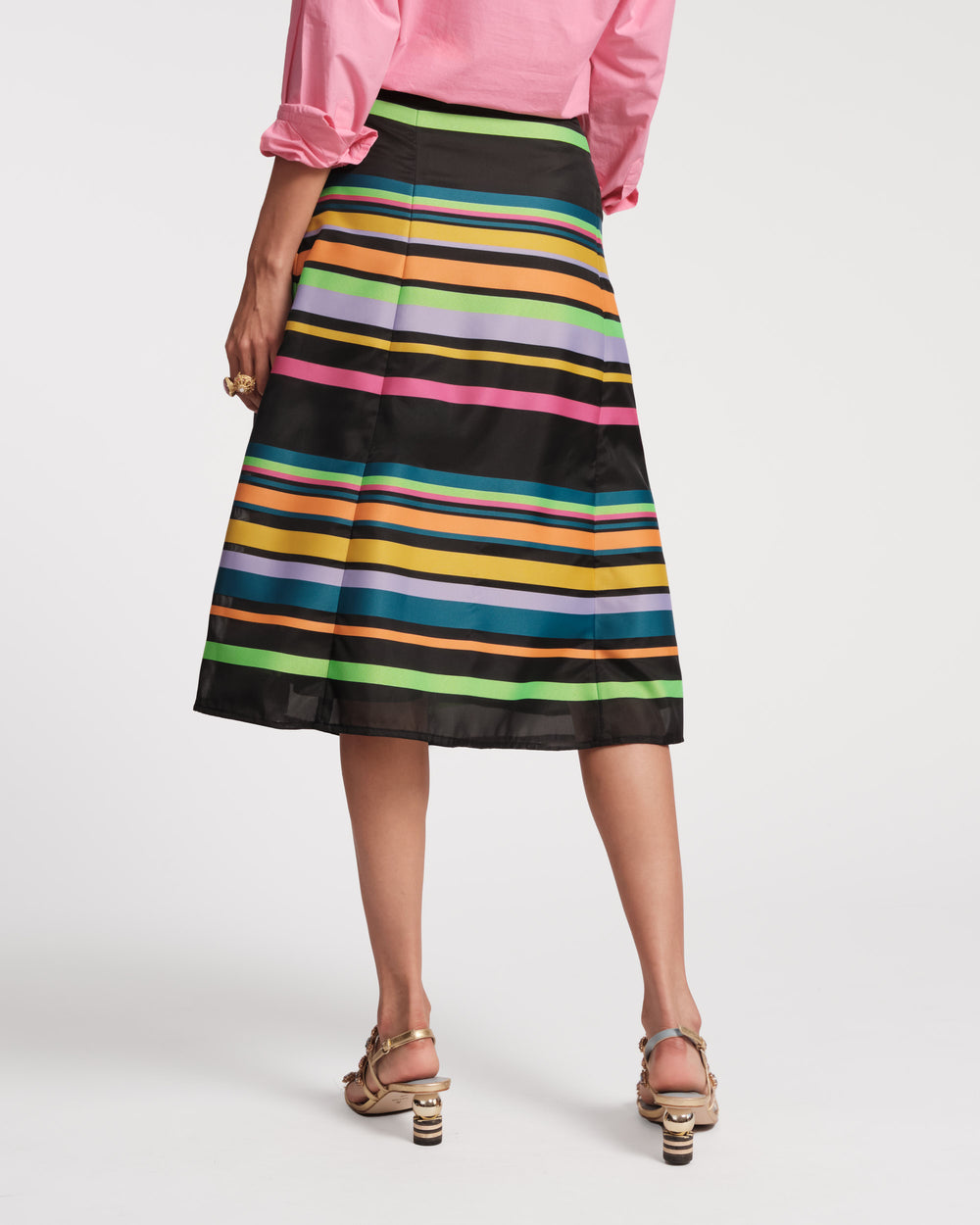 Mercer Maxi Skirt - Striped Skirts Frances Valentine