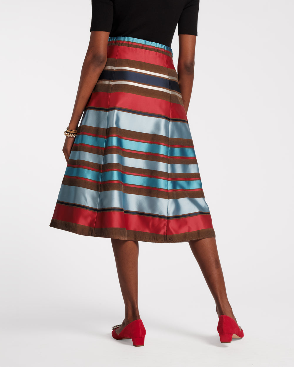 Mercer Skirt - Sublime Stripe Skirts Frances Valentine