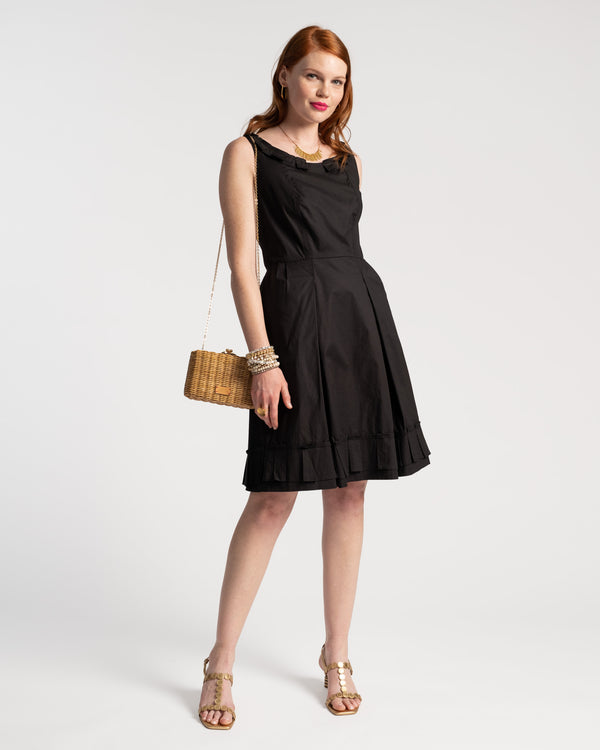 Mia Mini Dress - Black Dresses Frances Valentine