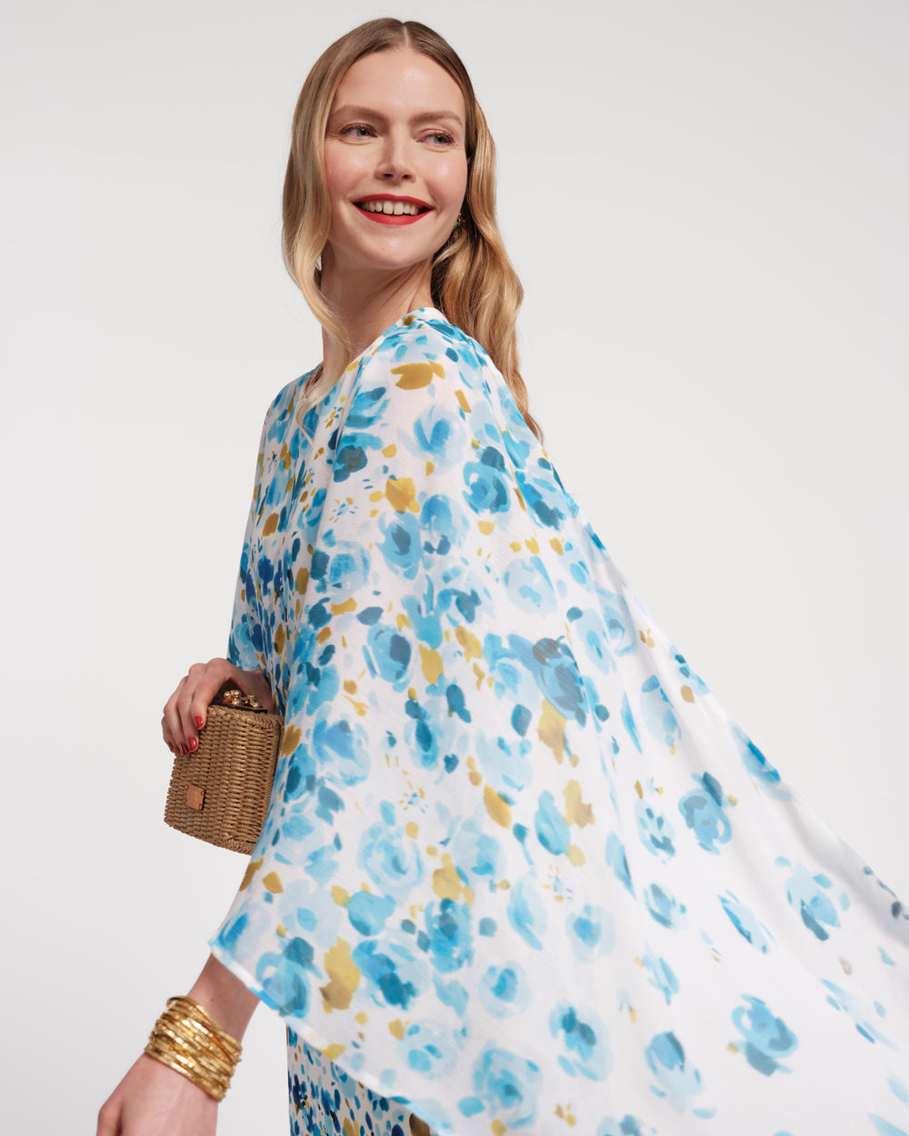 Mini Cape Dress - Pocket Full of Posies Dresses Frances Valentine