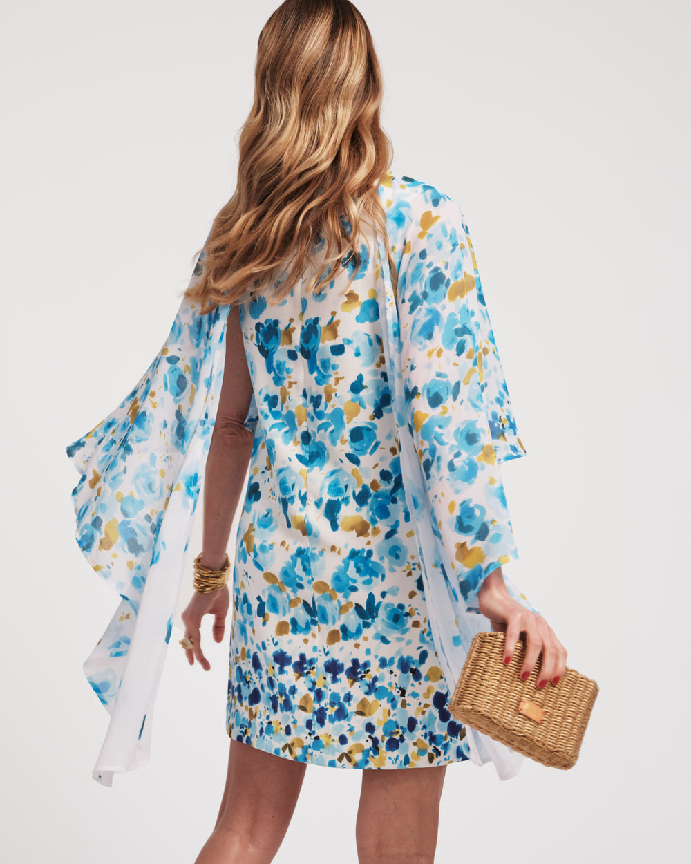 Mini Cape Dress - Pocket Full of Posies Dresses Frances Valentine