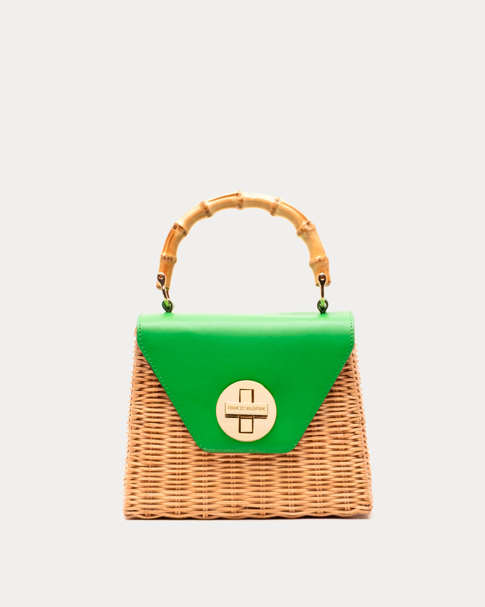 Mini Midge Basket - Green Basket Frances Valentine
