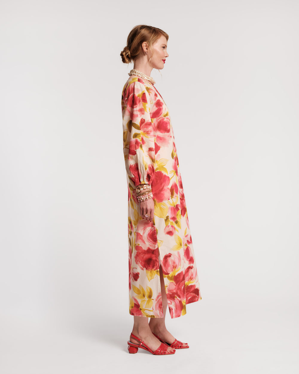Minnow Maxi Dress - English Rose Dresses Frances Valentine