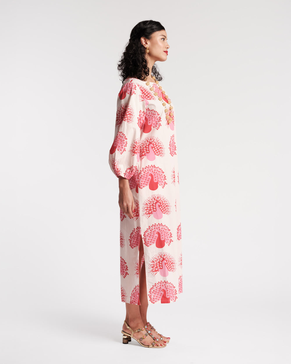 Minnow Maxi Dress - Peacock Oyster Dresses Frances Valentine