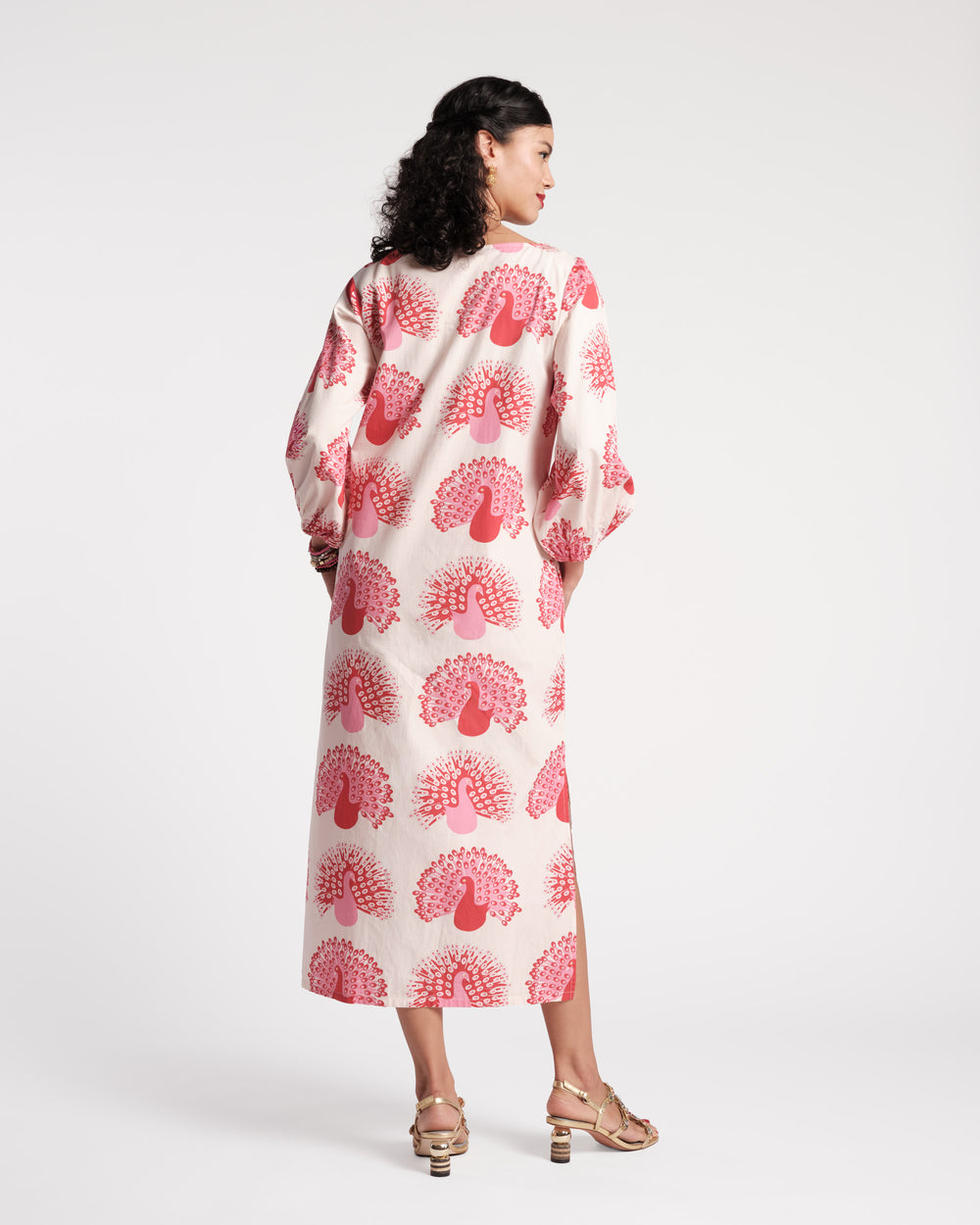 Minnow Maxi Dress - Peacock Oyster Dresses Frances Valentine