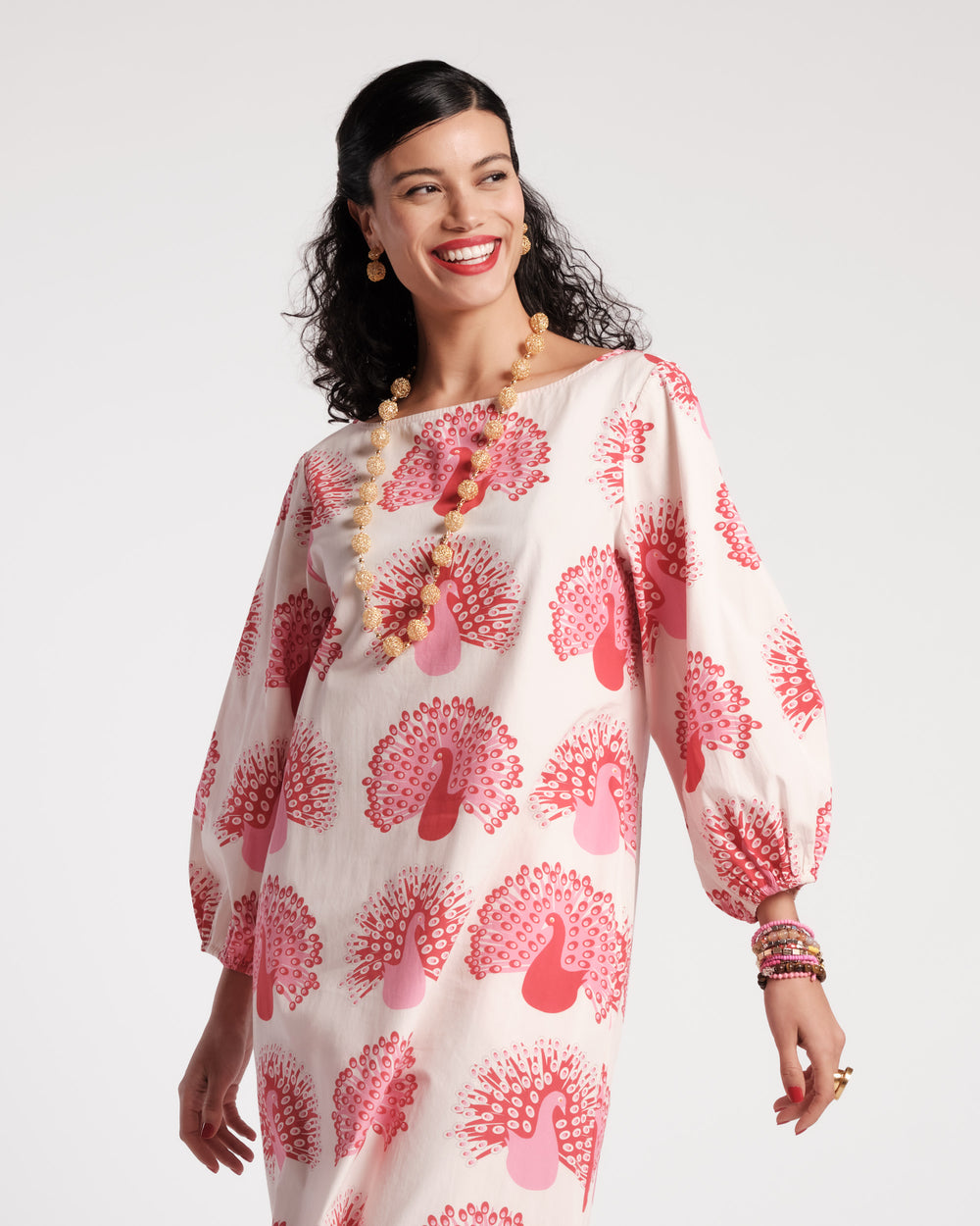 Minnow Maxi Dress - Peacock Oyster Dresses Frances Valentine