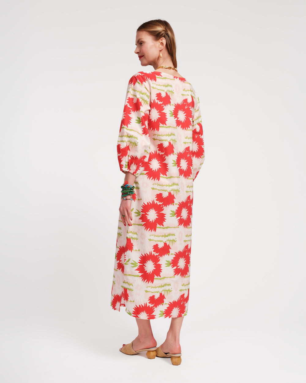 Minnow Maxi Dress - Dahlia Burst Dresses Frances Valentine