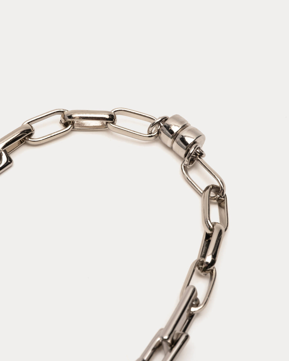 Moderna Rectangle Necklace - Silver Necklace Marcia Moran