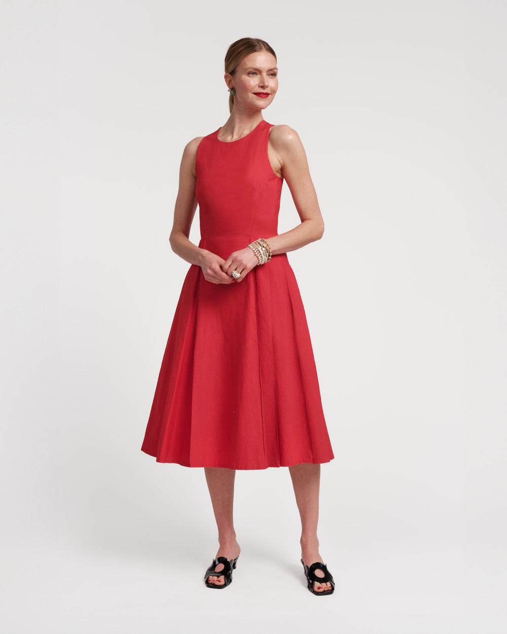 Monique Dress - Red Dresses Frances Valentine