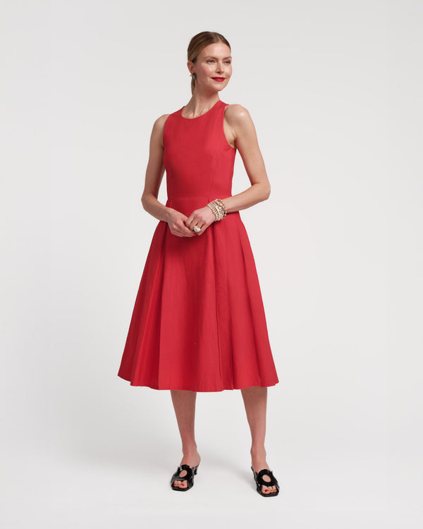 Monique Dress - Red Dresses Frances Valentine