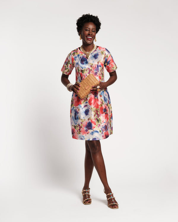 Michelle Mini Dress - Super Bloom Dresses Frances Valentine
