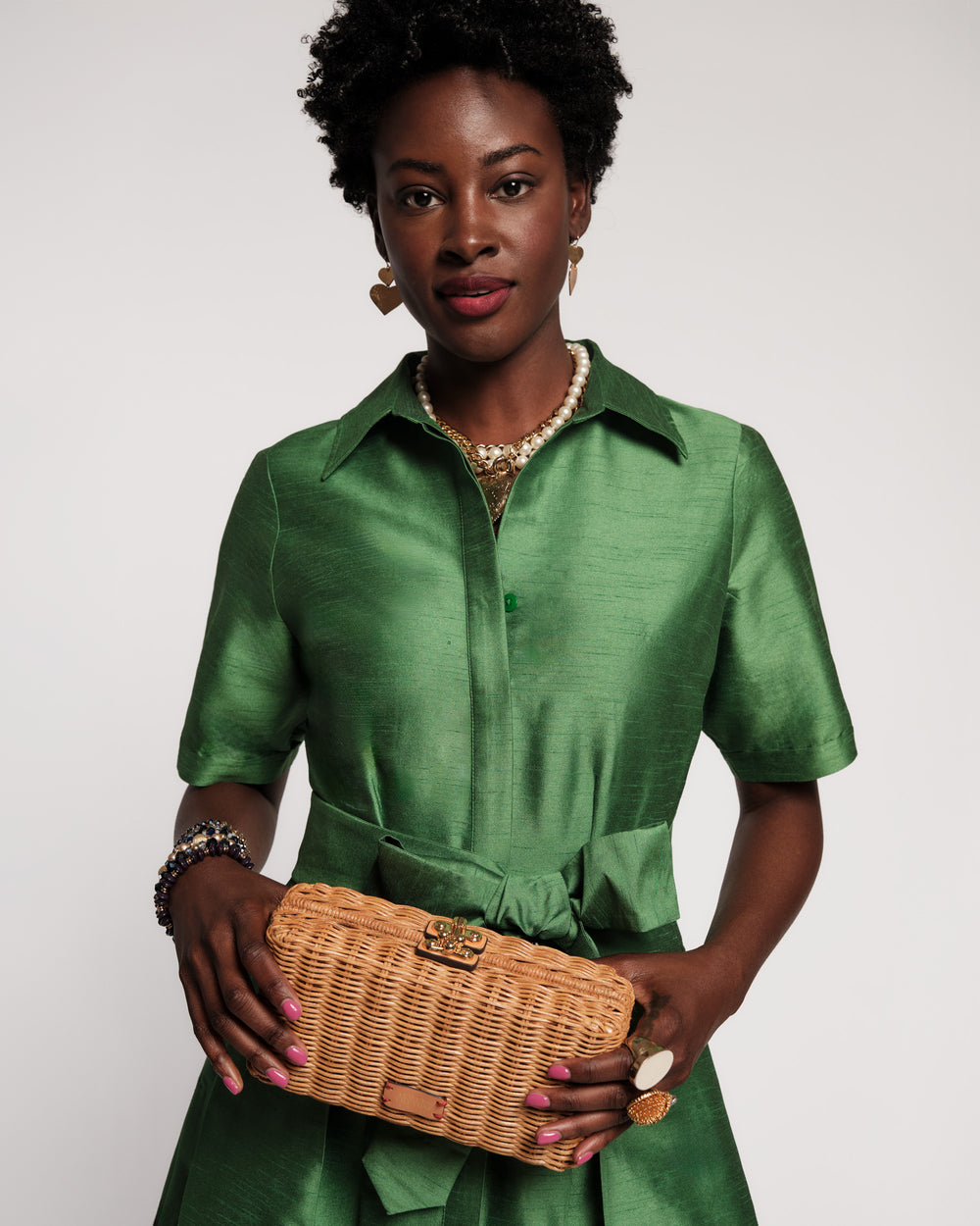 Bella Maxi Dress - Green Dresses Frances Valentine