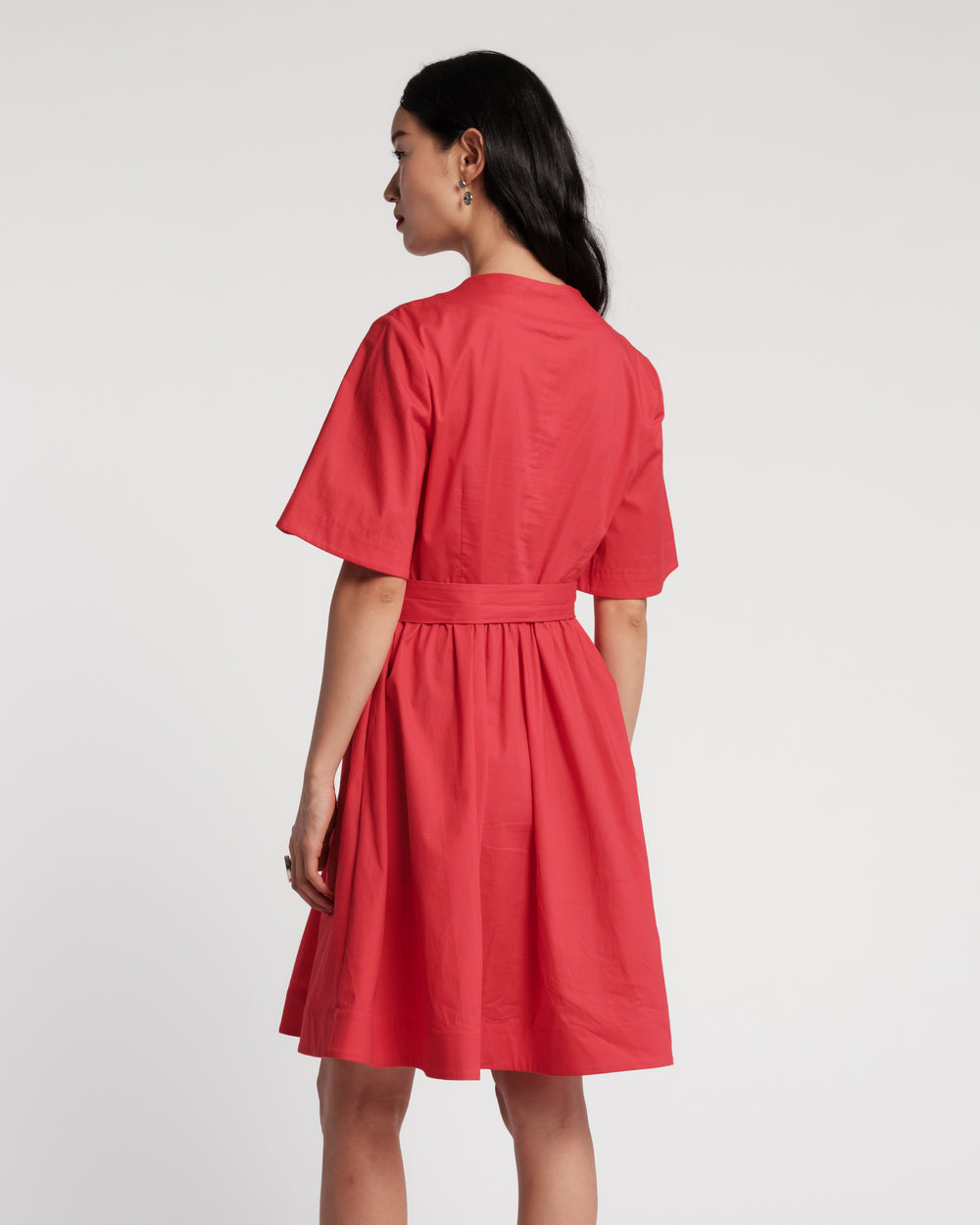 Nancy Dress - Red Dresses Frances Valentine