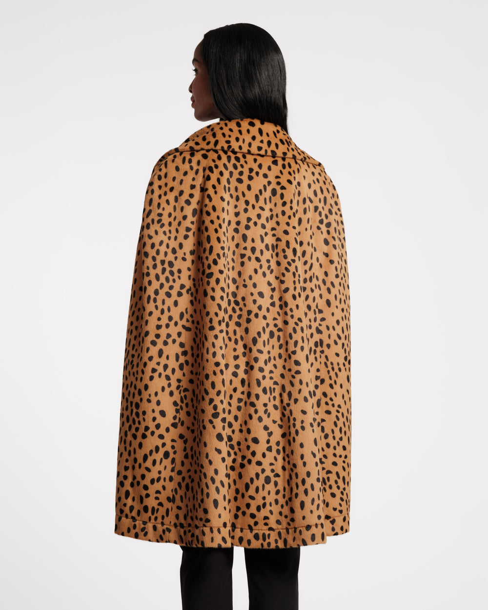 Preston Cape - Cheetah Faux Fur Brown Coats & Jackets Frances Valentine