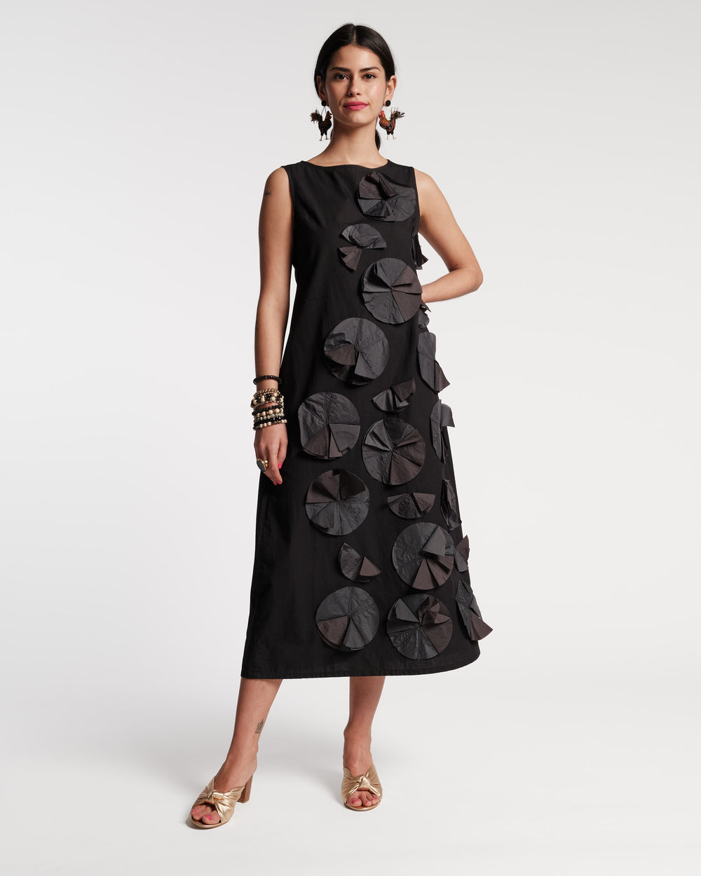 Origami Dress - Black Dresses Frances Valentine
