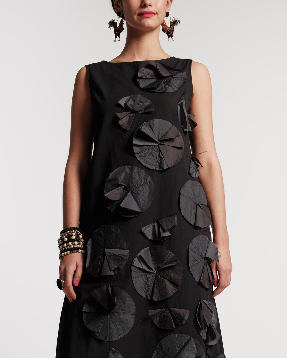 Origami Dress - Black Dresses Frances Valentine