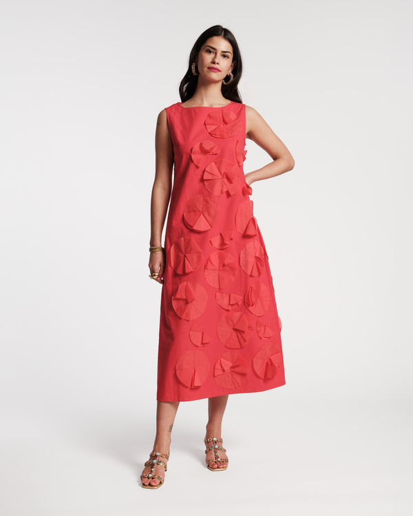 Origami Dress - Red Dresses Frances Valentine