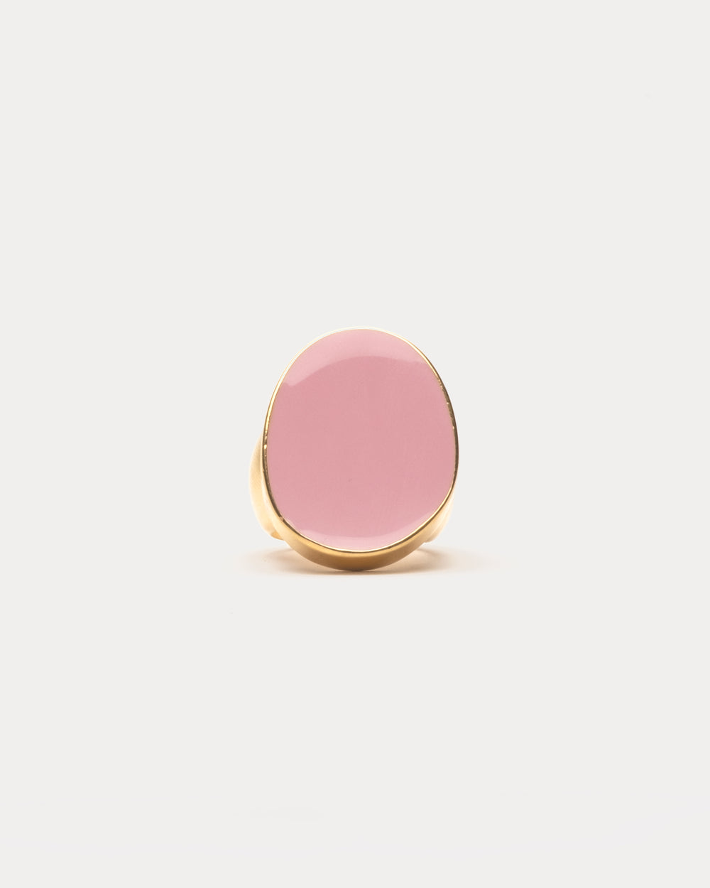 Enamel Palette Ring - Pink Ring Kenneth Jay Lane