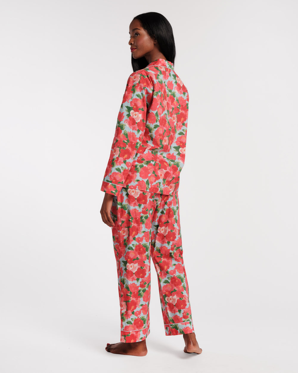 Teddy Pajama Top - Peony Pajamas Frances Valentine