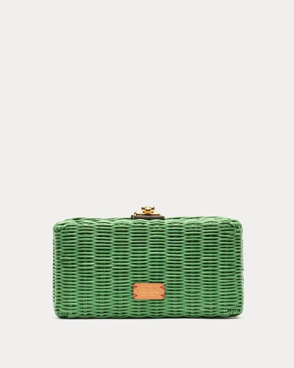Pepper Wicker Clutch - Fern Basket Frances Valentine
