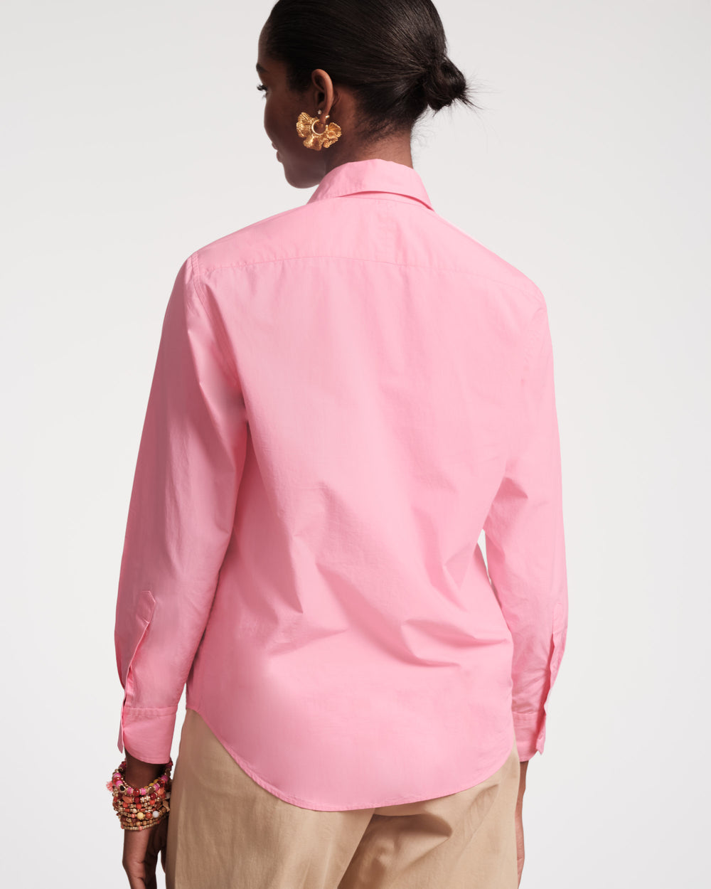 Perfect Button Down - Pink Tops Frances Valentine