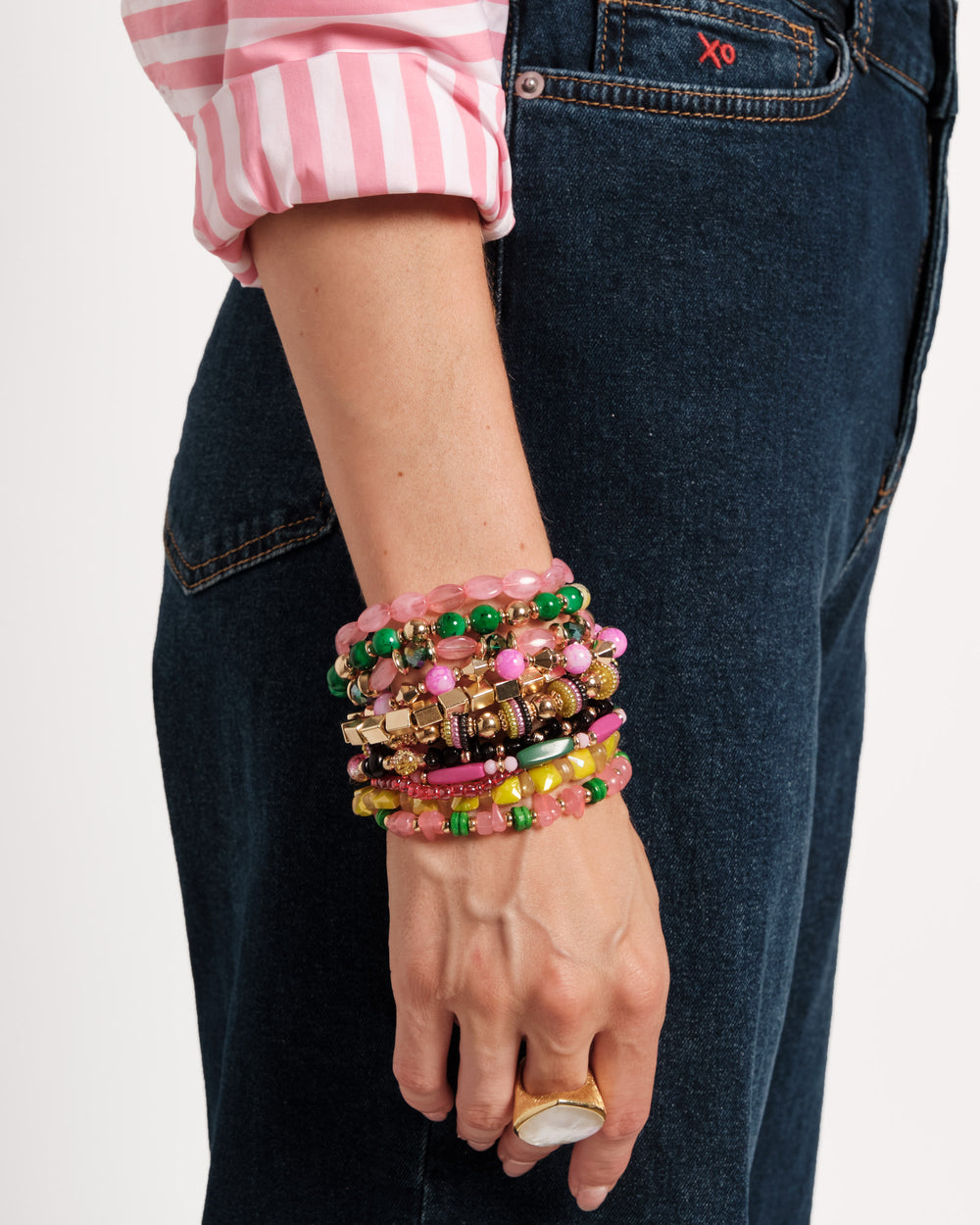 Palm Royale Stacked Bracelet Bracelets Frances Valentine