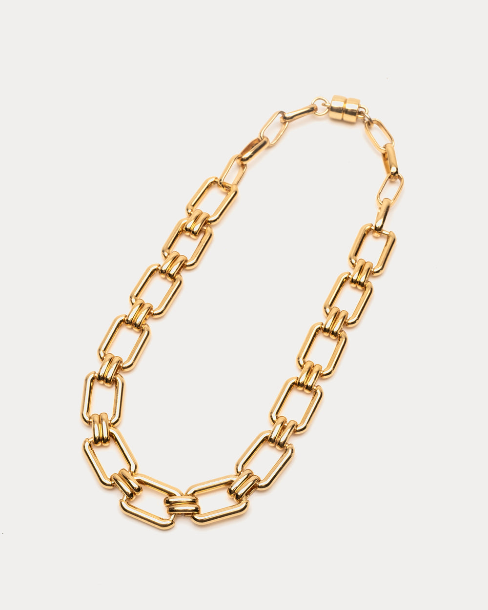 Darla Rectangle Necklace - Gold Jewelry Frances Valentine