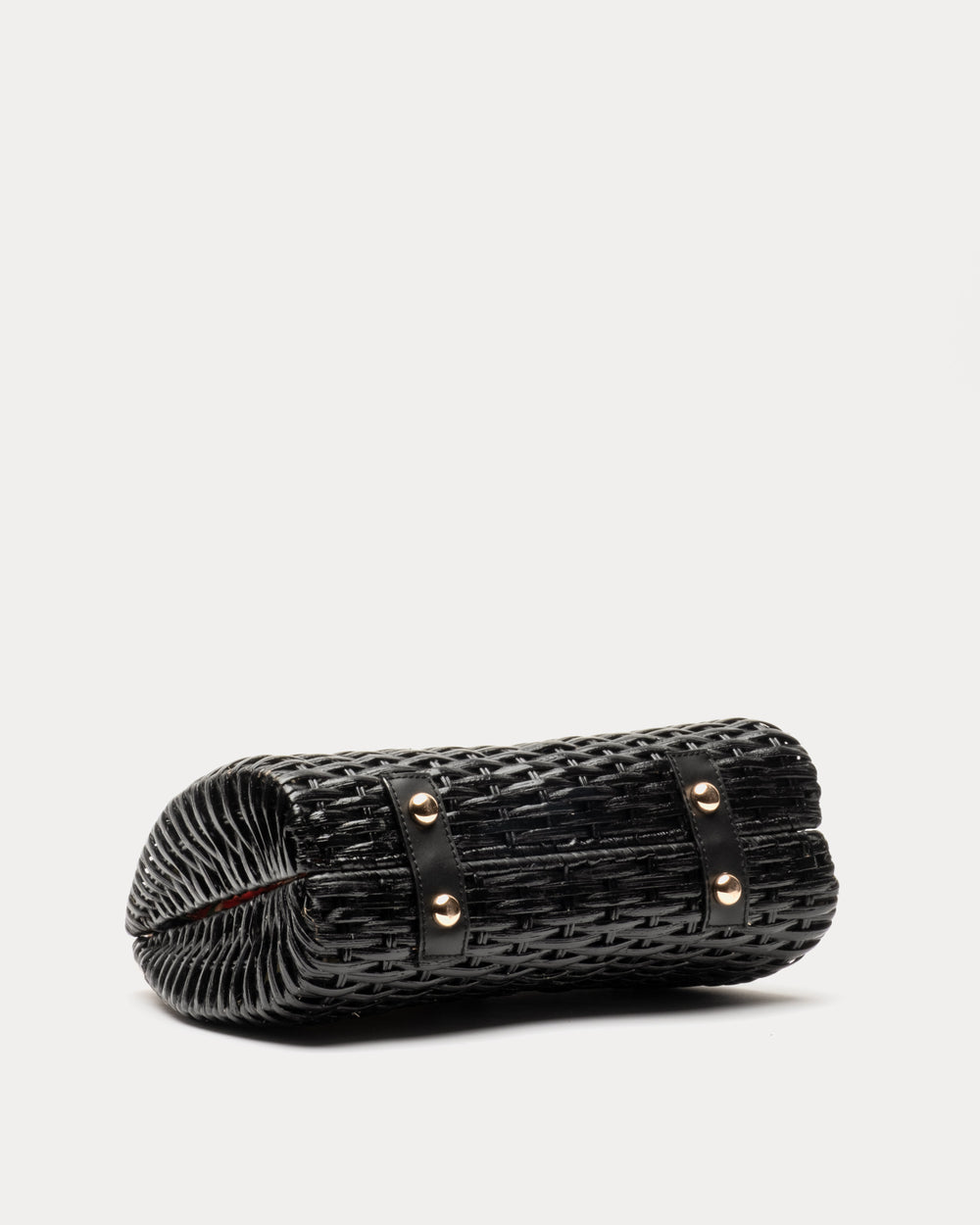 Rooster Wicker Basket - Black Basket Frances Valentine
