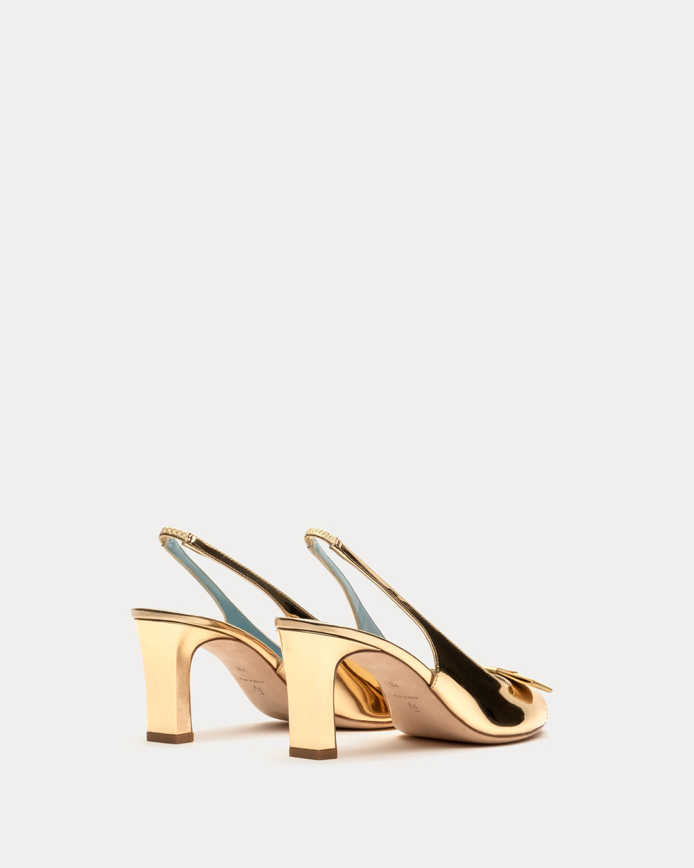 Reese Slingback Heel - Platino Heels Frances Valentine