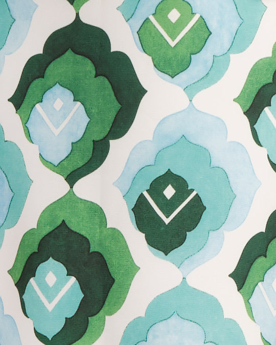 Sabrina Top - Graphic Leaf Tops Frances Valentine