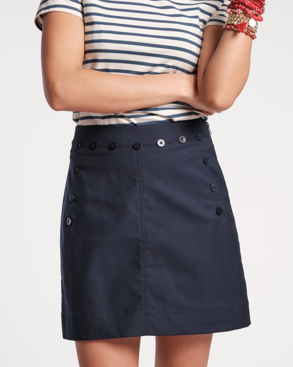 Sailor Skirt - Navy Skirts Frances Valentine