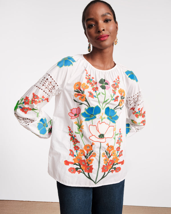 Saskia Top - Botanical Bash Tops Frances Valentine