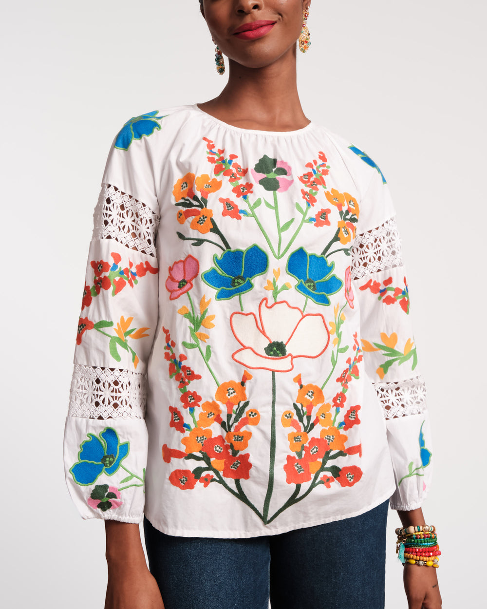 Saskia Top - Botanical Bash Tops Frances Valentine